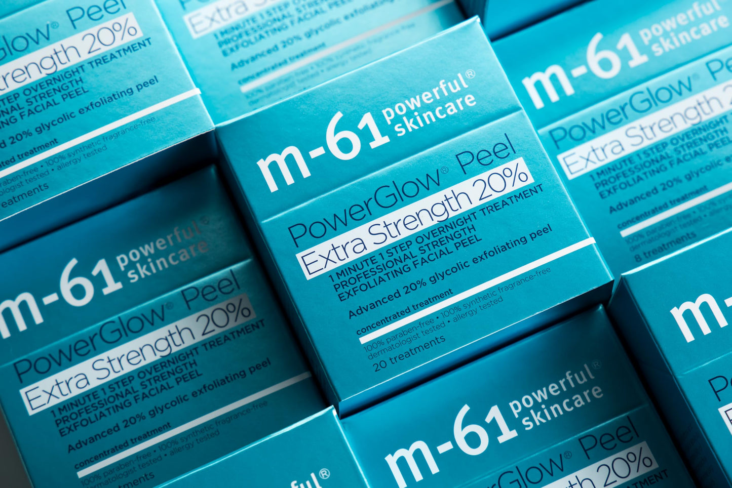 M-61 PowerGlow Peel Extra Strength 20% | Professional Strength Exfoliating Facial Peel With Advanced 20% Glycolic Acid