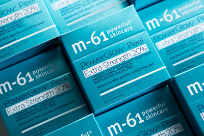 M-61 PowerGlow Peel Extra Strength 20% | Professional Strength Exfoliating Facial Peel With Advanced 20% Glycolic Acid