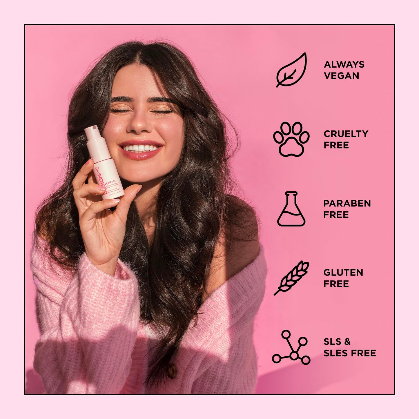 DESIGNME Dream Mane Volume Kit | Holiday Gift| Volumizing Shampoo & Conditioner, Hair Mousse & Styling Cream | Boosts Volume, Body & Fullness, Smooths Frizz & Heat Protection | Color Safe