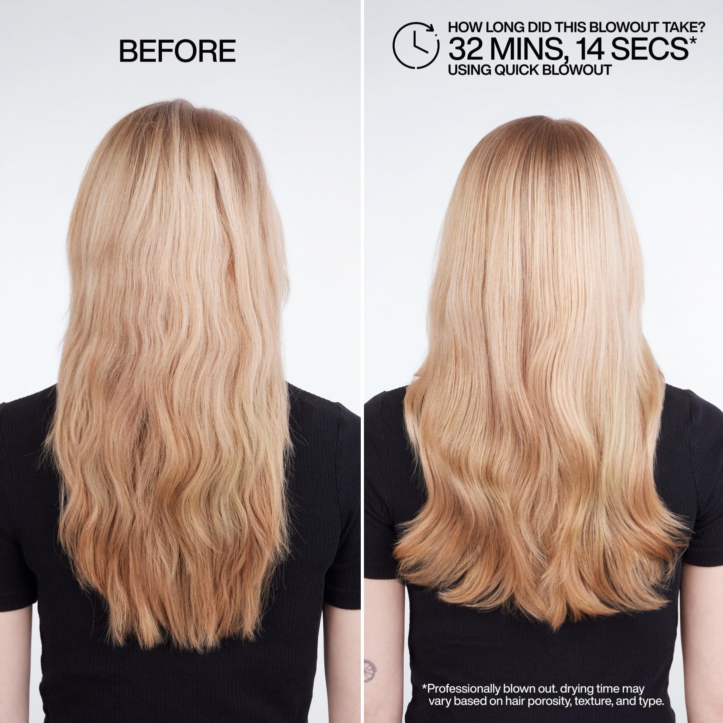 Redken Quick Blowout Heat Protectant Spray For All Hair Types - Smooths & Adds Shine, Lightweight Blowdry Styling Primer with Heat Protection