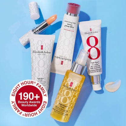 Elizabeth Arden Eight Hour All-Over Miracle Oil, Hydrating Spray Moisturizer for Face, Body & Hair, Vitamin E & Tsubaki Oil, Non-Comedogenic, Lightweight, 3.4 oz