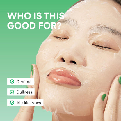 innisfree Energy Mask, Korean Sheet Mask with Hydrating Serum for Soothing, Brightening, and Glowing Skin Care Routine