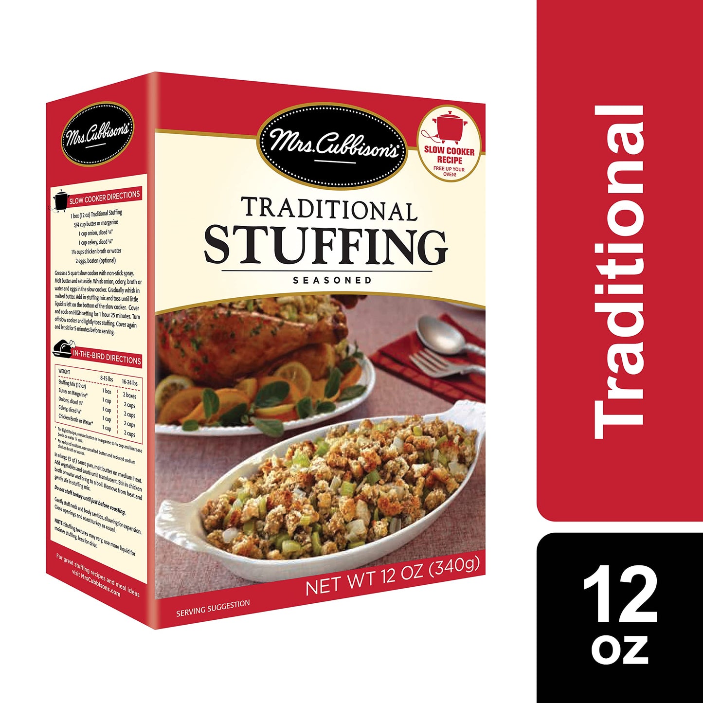 Mrs. Cubbison's Traditional Stuffing (12 Ounce (Pack of 4))