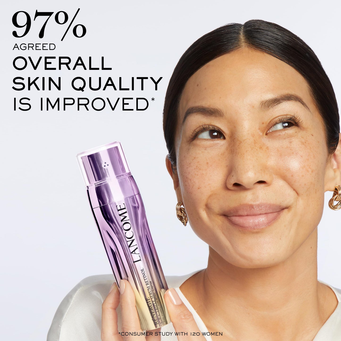 Lancôme Rénergie C.R.x. Triple Serum Retinol - Anti-Aging Serum With Pure Retinol, Pure Vitamin C, X-Peptide - Target Wrinkles and Pores - All Skin Types, including Sensitive