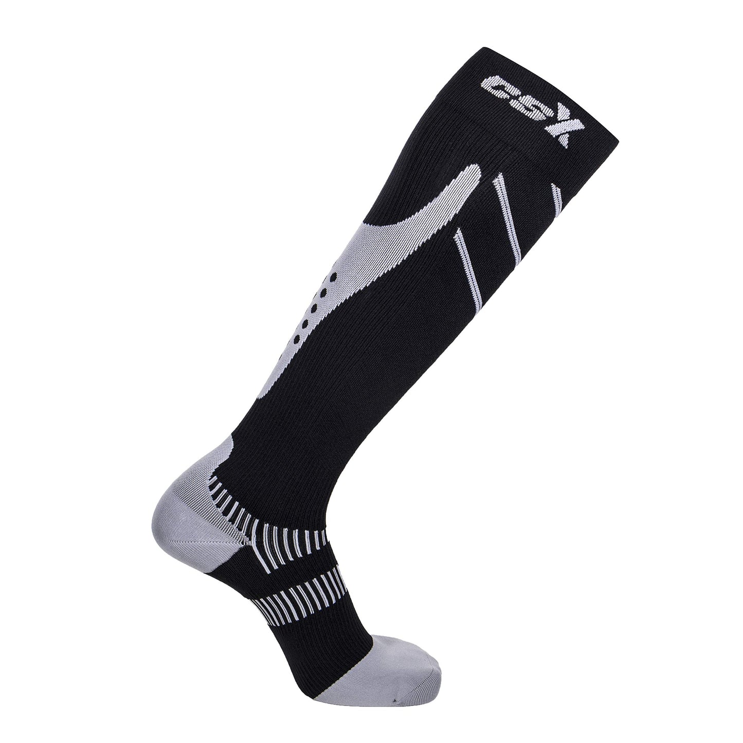CSX Compression Socks for Men and Women, Knee High, Recovery Support, Athletic Sport Fit,