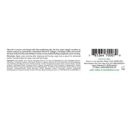 Mario Badescu Night Cream – Face Moisturizer for Women and Men for Hydrated, Smooth, Youthful-Looking Skin – Vitamin E, Elasto Collagen or Bee Pollen Facial Skin Care Formulas