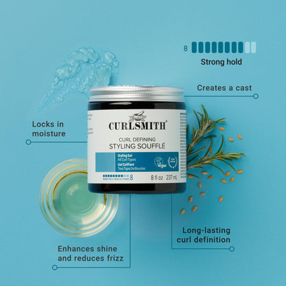 CURLSMITH - Curl Defining Styling Soufflé - Vegan Medium Hold Styling Gel