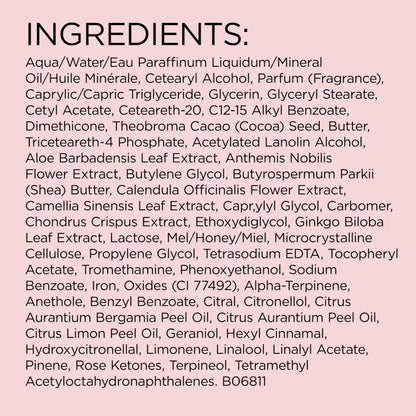 Elizabeth Arden Green Tea Strawberry Basil Honey Drops Body Cream, Hydrating Lightweight Moisturizer for Skin Care, 16.9 fl oz