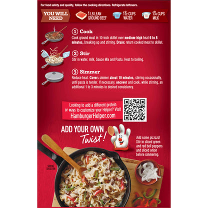 Hamburger Helper Deluxe Philly Cheesesteak, 4.8 Ounces, 12 per Case