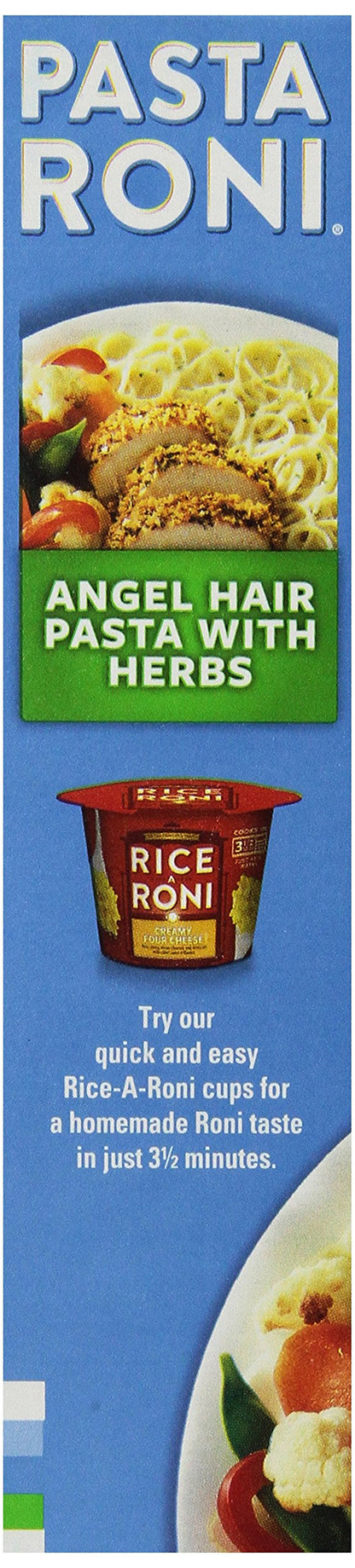 Pasta Roni Angel Hair Pasta With Herbs Mix,4.8 Ounce (Pack of 12 Boxes)