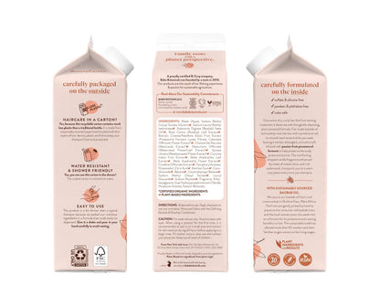 Babo Botanicals Defining Baobab & Rosehip Shampoo + Bundle with Conditioner – For extra dry, curly hair – Smooth & Define – Passion Fruit Ferment for scalp