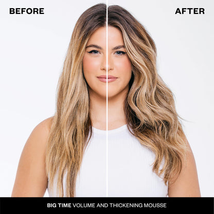 IGK Volume Kit Holiday 2025 – 4-Piece Volumizing Hair Set with NO LIMIT Dry Volume Spray, BODY LANGUAGE Rice Water Mist, PICK ME UP Root Spray & BIG TIME Volume + Thickening Mousse – Full Size