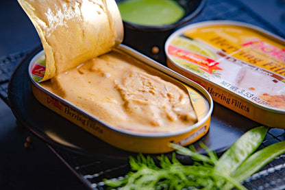 MW Polar Herring in Mustard Sauce, 3.5-Ounce (Pack of 18)