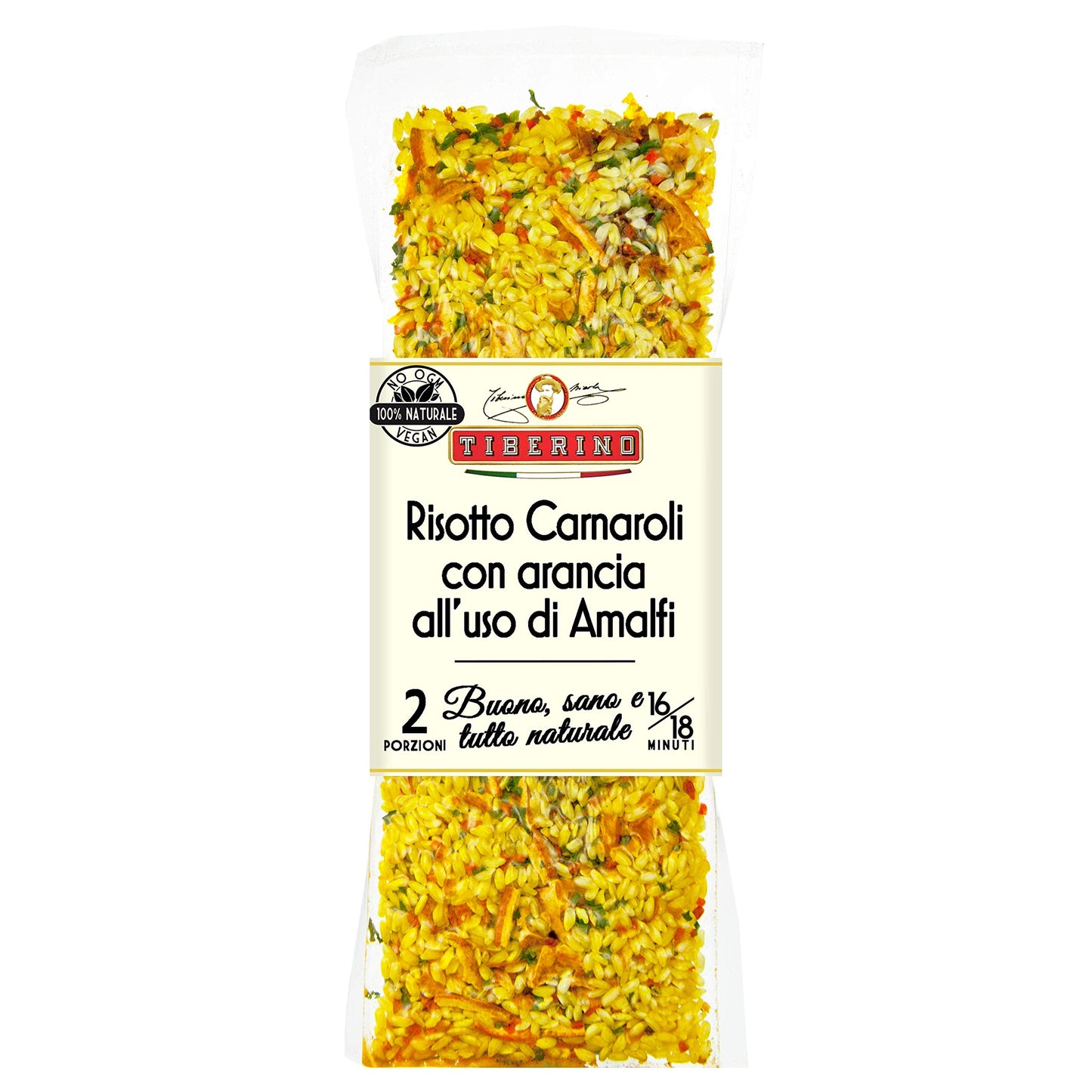 Tiberino's Real Italian Meals - Risotto Amalfi with Orange Zest