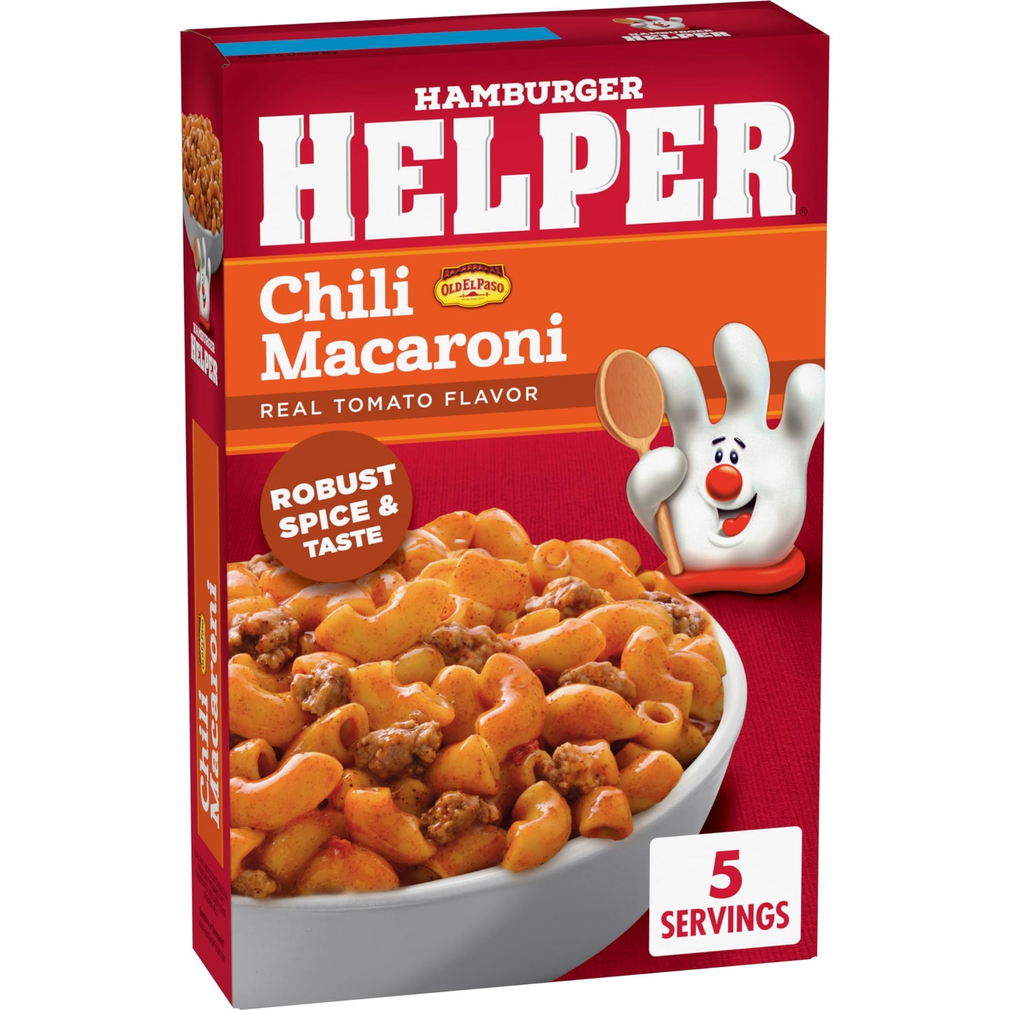 Hamburger Helper Chili Macaroni Pasta Meal (5.2 oz - 12 Pack) No Artificial Flavors, Ready in 3 Easy Steps, Quick Meals for Midweek Dinners, Busy Evenings & Families On-the-Go