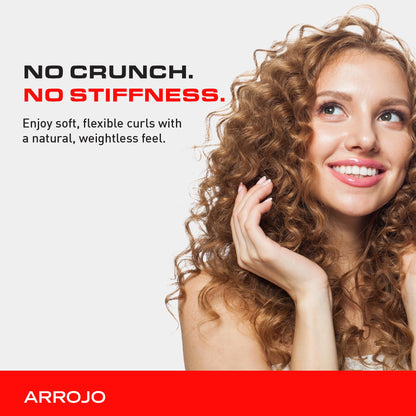 ARROJO Curl Control Curly Hair Gel – Curly Hair Products for Unruly Curls – Sulfate Free Curl Gel w/Vitamin B5 – Hair Gel for Curly Hair to Calm & Control – Anti Frizz Hair Products