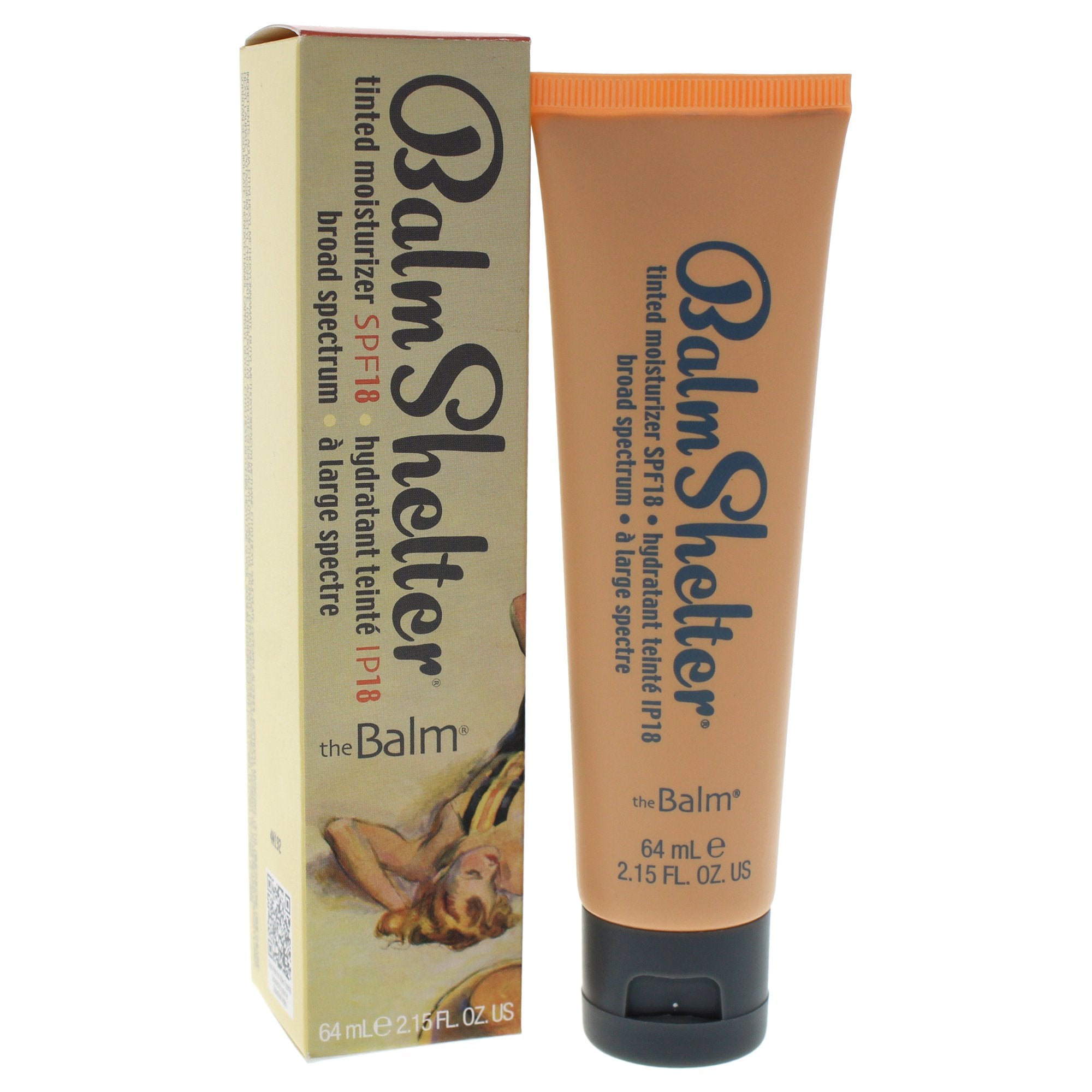 theBalm BalmShelter Silky-Smooth Tinted Moisturizer, Dark ...