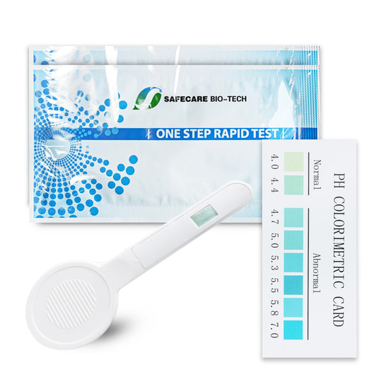 One Step Vaginal pH Bacterial Vaginosis Test Kit, 5 Test Kits, BV, Yeast Infection, Feminine Vaginal Health, pH Balance for Women, Individually Foil Wrapped