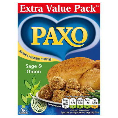 Paxo Sage & Onion Stuffing (340g) - Pack of 2 by Paxo