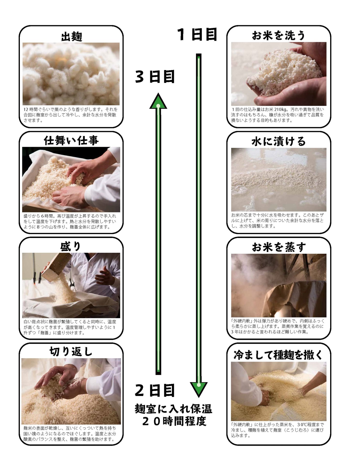 糀屋本店 米麹 Dried Rice koji rice koji komekoji (Oita JAPAN) 200g 200 grams (x 1)