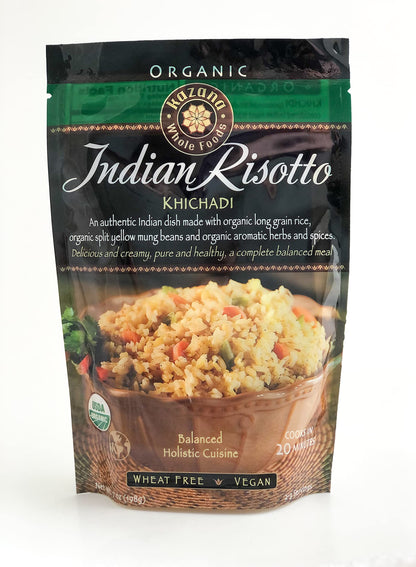 Kazana Indian Risotto/Khichadi/Kitchari, USDA Certifiied Organic, Wheat free, Vegeterain, easy to cook
