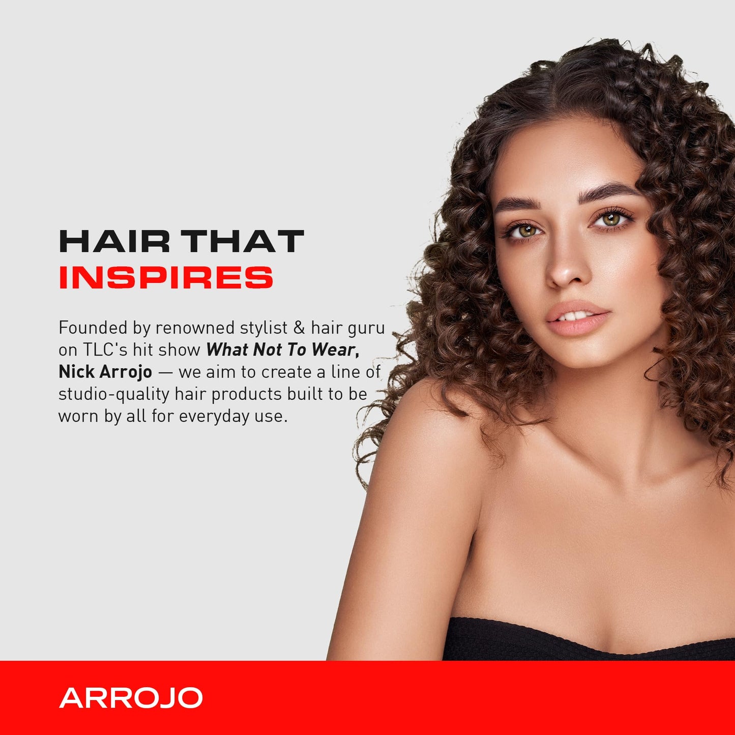 Arrojo Curl Defining Gel – Moisture-Rich, Firm Hold Wavy & Curly Hair Gel - Paraben-Free & Sulfate Free & Cruelty-Free Frizz & Heat Damage Protection