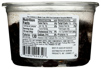 Aurora Natural Products Apple Juice Infused Cherries, 10 Ounce