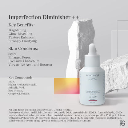 Pietro Simone Skincare Imperfection Diminisher