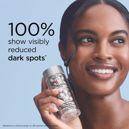 Elizabeth Arden Visible Brightening Clearly Radiant Dark Spot Corrector & Vitamin C Serum Capsules, Corrects Post-Acne Scars, Reduces Pores & Evens Skin Tone