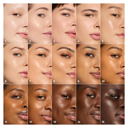 Milk Makeup Hydro Grip Hydrating Gel Skin Tint – 12HR Lightweight Buildable Coverage with Hyaluronic Acid for Natural Dewy Finish – Non-Comedogenic