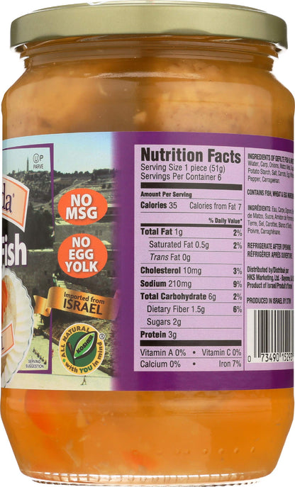 Yehuda Sweet Gefilte Fish, 24oz (2 Pack)