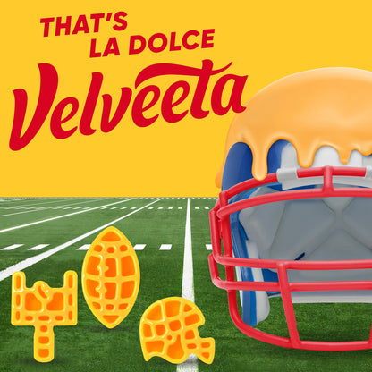 Velveeta Football Shapes & Cheese Macaroni and Cheese Dinner, 10 oz Box