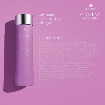 CAVIAR Anti-Aging Smoothing Anti-Frizz Shampoo| For Medium, Thick Hair | Smooths Hair, Tames Frizz | Sulfate Free