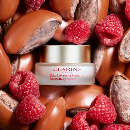 Clarins Extra-Firming Lip and Contour Balm | Deeply Hydrates, Softens and Repairs Dry, Chapped Lips | Visibly Smoothes Fine Lines and Wrinkles | Rich In Vitamin E and Antioxidants | 0.5 Ounces