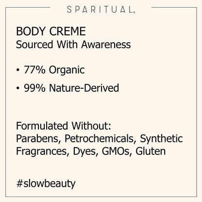SpaRitual Vegan Body Creme