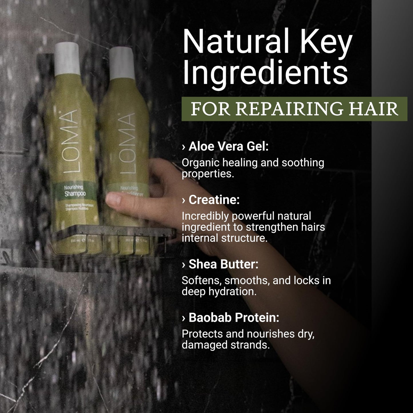 Loma Hair Care Nourishing Shampoo & Conditioner Duo