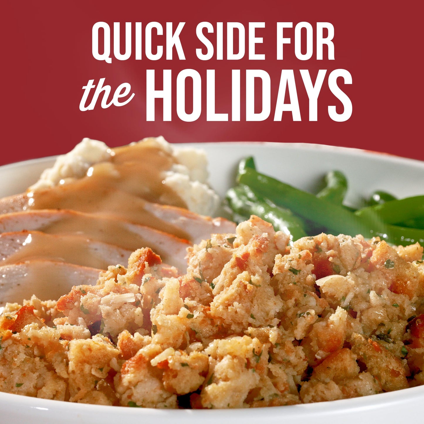 Stove Top Stuffing Mix, 1 Box, for Dinner Sides and Thanksgiving Dinner, Chicken, 6 oz