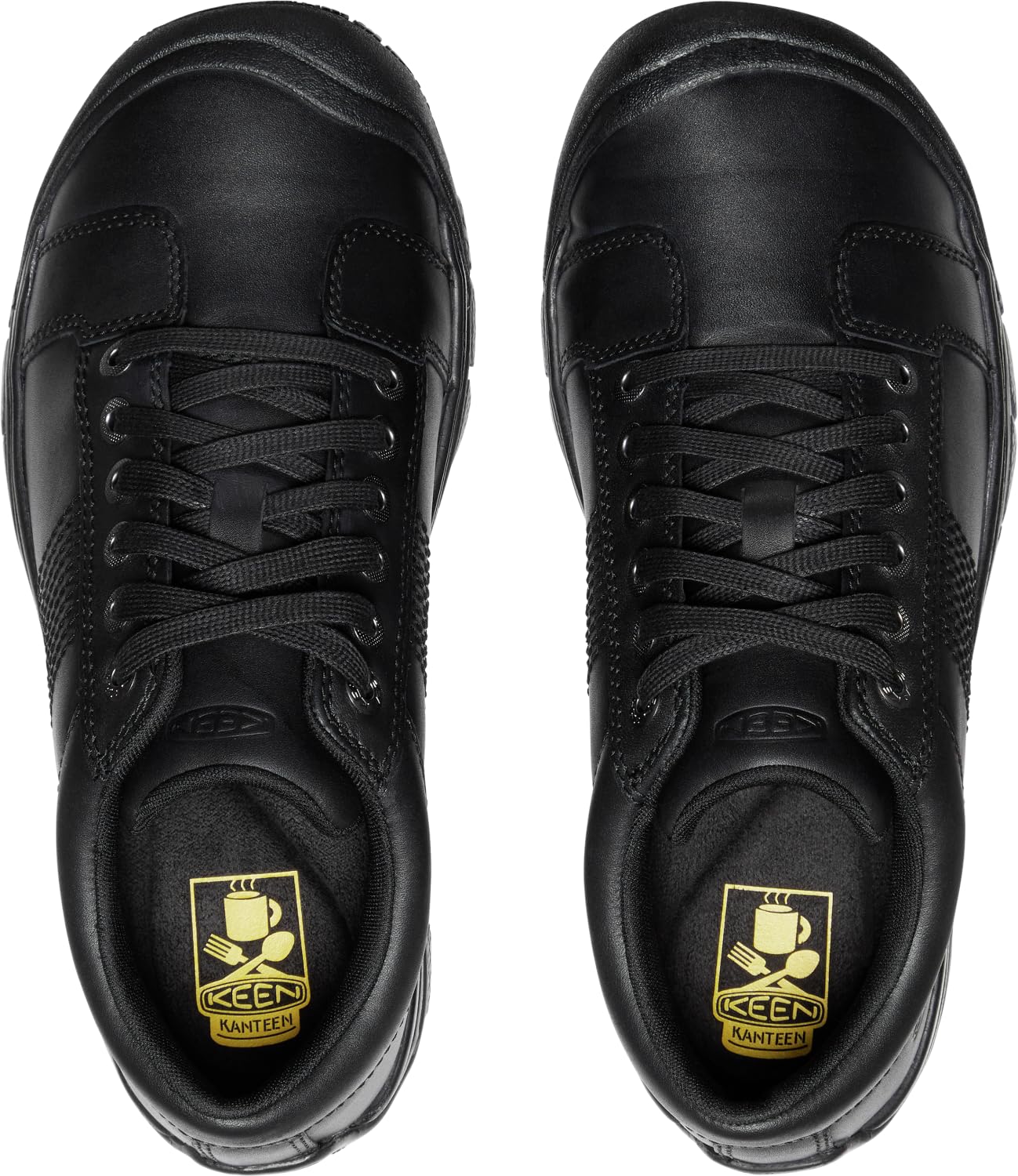 KEEN Utility Men's PTC Oxford Low Height Non Slip Kitchen Food Shoe, Black, 10 US