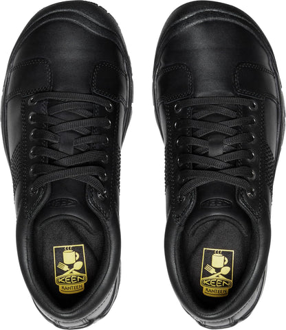 KEEN Utility Men's PTC Oxford Low Height Non Slip Kitchen Food Shoe, Black, 10 US