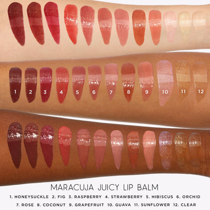tarte maracuja juicy lip balm gloss – Viral Nourishing Lip Butter Color with High-Shine Hydration, Skincare Infused with Vitamin E, Vegan & Cruelty-Free