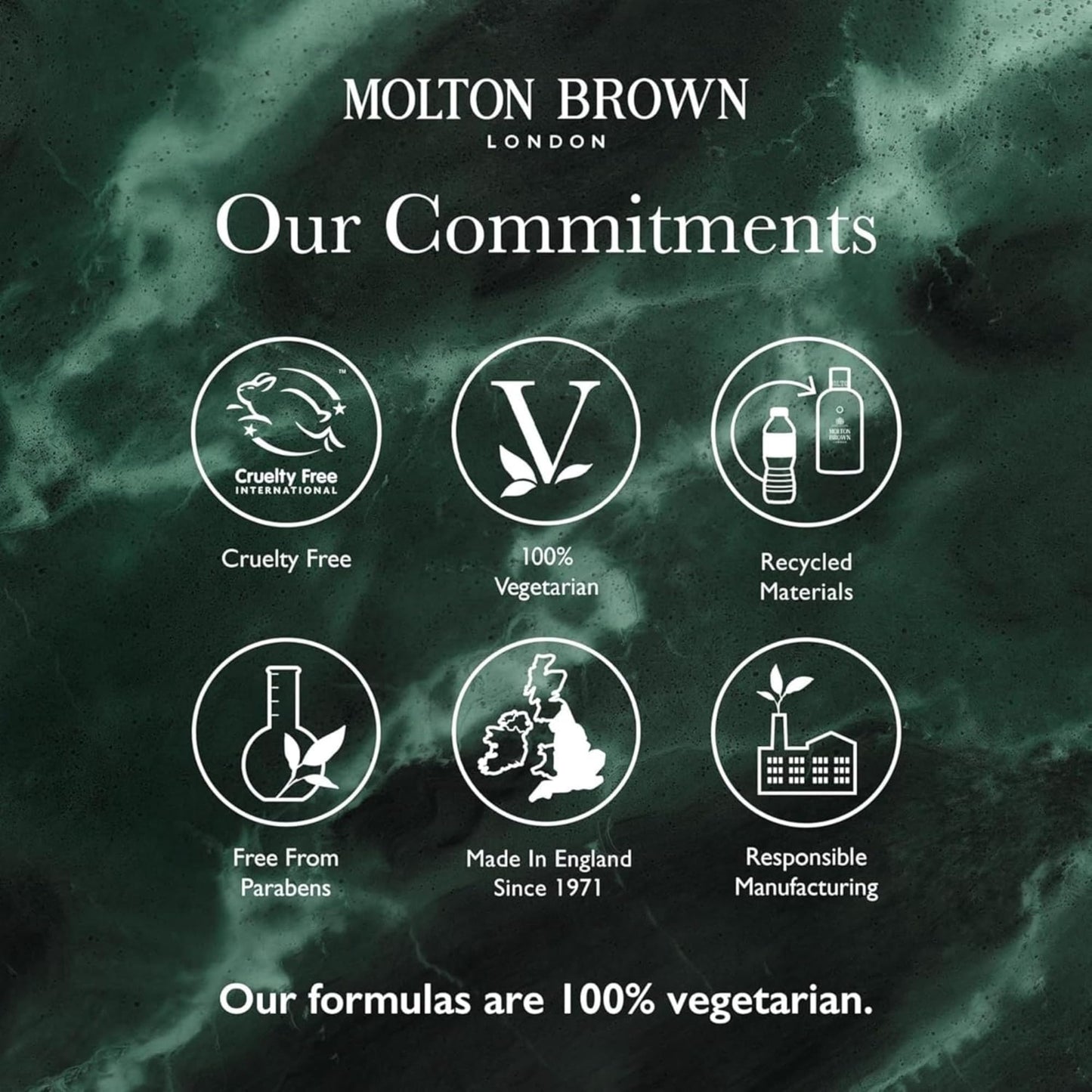 Molton Brown Floral & Green Body Wash Gift Set for Women - Trio of 10 fl. oz. Bath & Shower Gel, Luxury Scented Body Care Beauty Set, Mothers Day