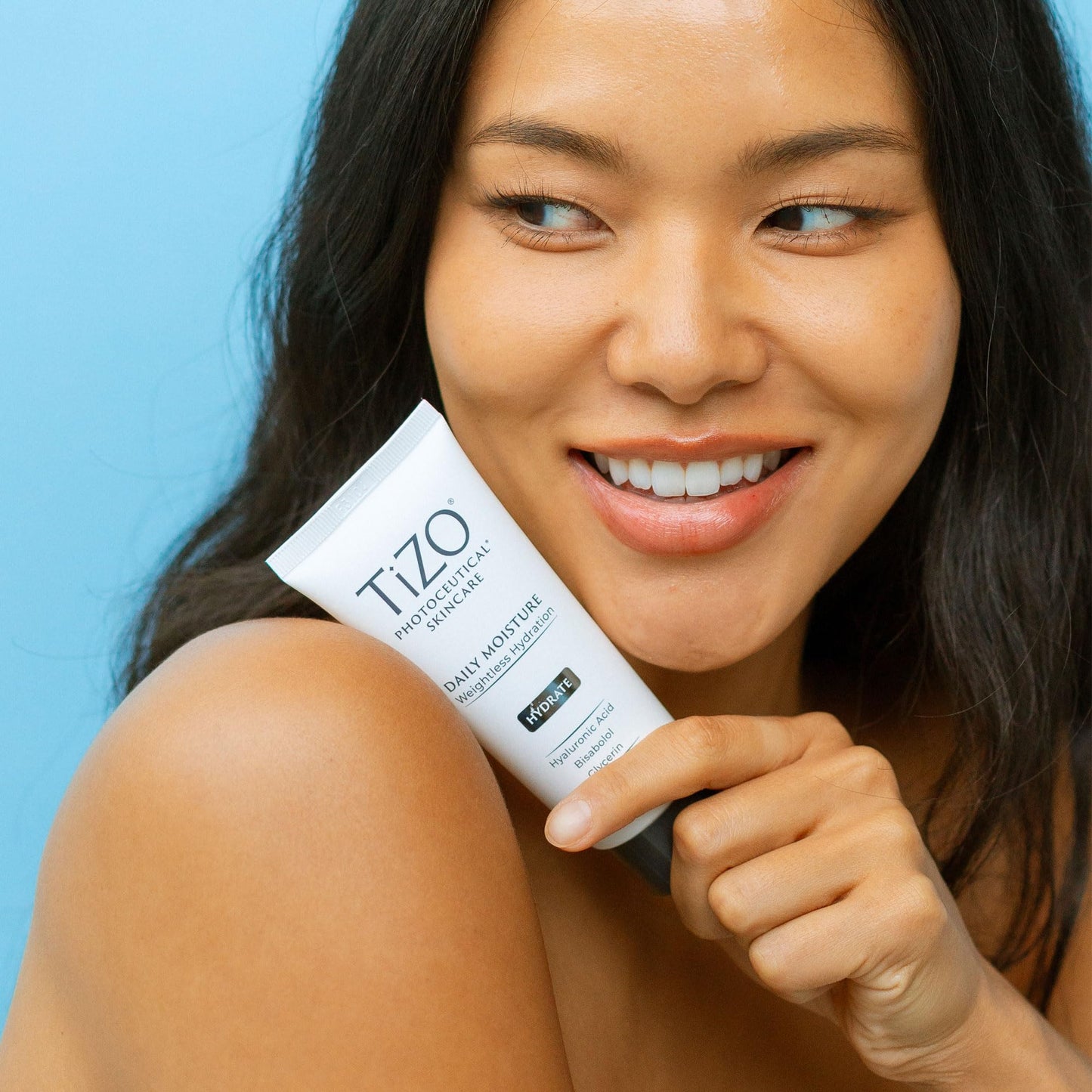 TIZO Photoceuticals Daily Moisture | Lightweight Formula | Ultra Hydrating | Hyaluronic Acid | Bisabolol | For All Skin Types | 3 oz