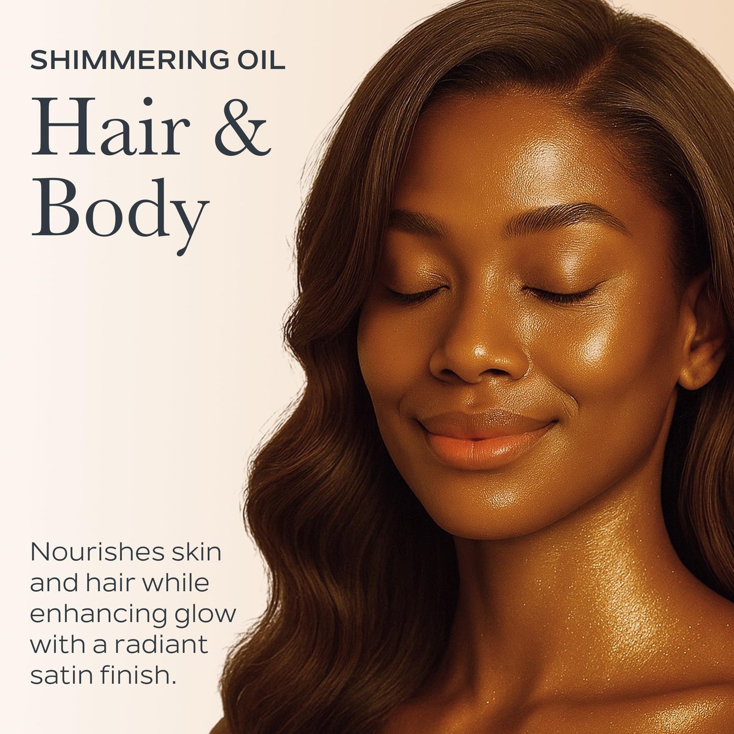 SOTHYS Shimmering Oil for Hair & Body | Glow-Enhancing Moisturizer with Shea | Radiant Skin & Soft, Nourished Hair