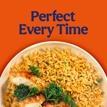 Ben's Original Flavored Ready Rice, Cheddar Broccoli, Microwave Rice for an Easy Lunch, Suitable for Vegetarians - 8.5 oz Pouch (Pack of 12)
