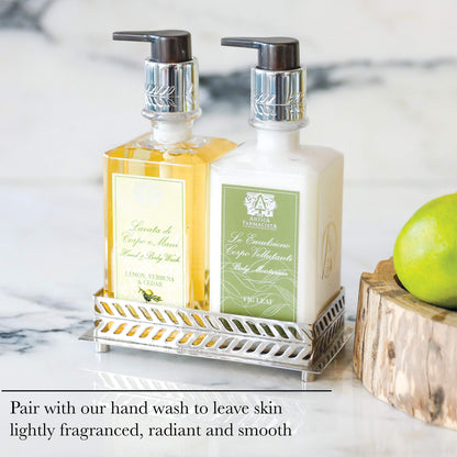Antica Farmacista Body Moisturizer - Scented Moisturizing Lotion with Aloe Vera, Green Tea & Sweet Almond Oil - Luxury Gift for Any Occasion - Lavender & Lime Blossom, 10 fl oz