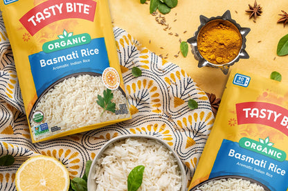 Tasty Bite Rice Variety Pack, 8 Flavors, Basmati, Jasmine, Brown, Sticky, Coconut, Turmeric, Thai Lime, Garlic