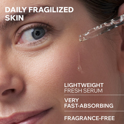 Uriage Cica-Daily Intense Repairing Serum, Made With Prebiotic, Hyaluronic Acid & Centella Asiatica, Boosts Skin Repair, Paraben & Fragrance-Free, Non-Comedogenic