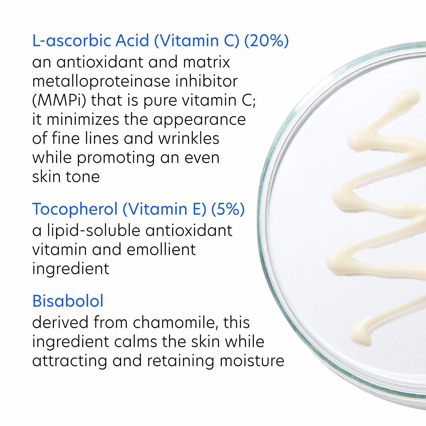 PCA SKIN Strength Max Vitamin E and Vitamin C Serum, Anti Wrinkle Face Serum for Brightening Skin, 1.0 fl oz Tube