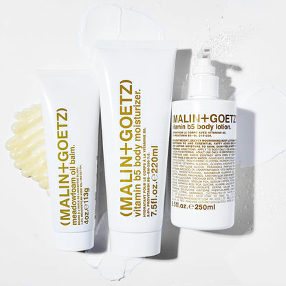 MALIN+GOETZ Vitamin B5 Body Lotion | Lightweight Daily Moisturizer with Avocado & Grapeseed Oils | Hydrating, Nourishing, Long-Lasting & Bergamot Scented | Vegan, Cruelty-Free