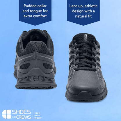 Shoes for Crews Women's Course Slip Resistant Food Service Work Sneaker